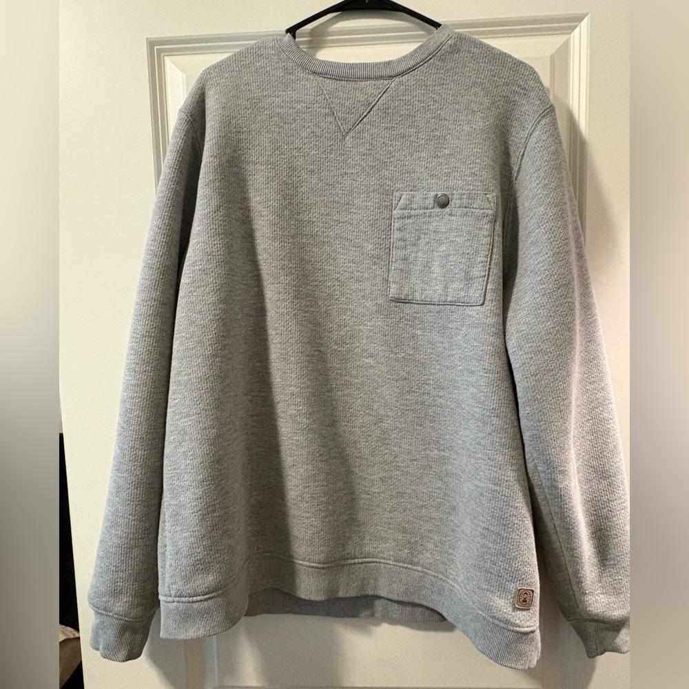 Coleman Light Gray Men's Crewneck Sweater